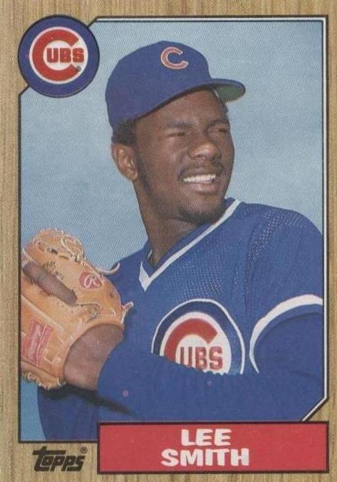 1987 Topps - Lee Smith #23