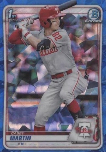2020 Bowman Chrome Draft Sapphire Edition - Casey Martin #BD-73