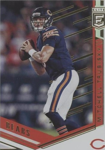2018 Donruss Elite Mitchell Trubisky #27