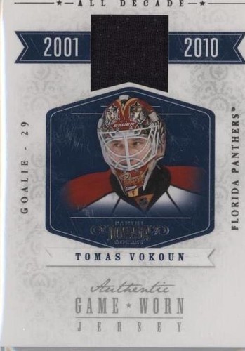 2010-11 Panini Dominion - Tomas Vokoun #TV