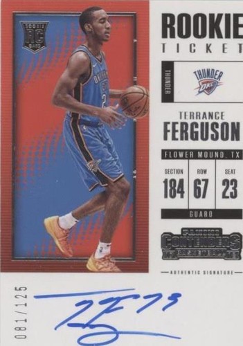 2017-18 Panini Contenders - Terrance Ferguson #121