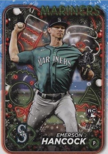 2024 Topps Holiday - Emerson Hancock #H197