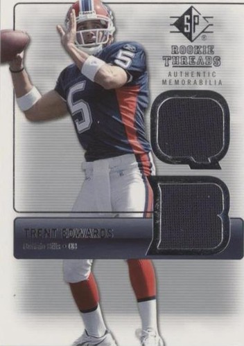 2007 SP Rookie Threads Trent Edwards #RT-TE