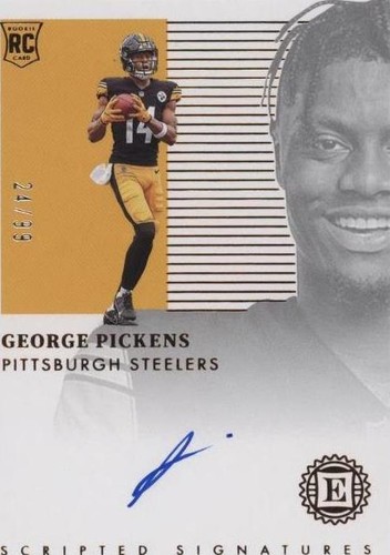 2022 Panini Encased George Pickens #SS-GP