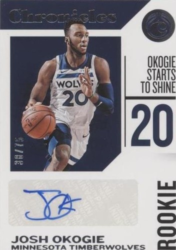 2018-19 Panini Chronicles - Josh Okogie #RC-JOK