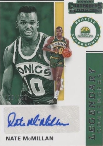 2019-20 Panini Contenders - Nate McMillan #LC-NMM