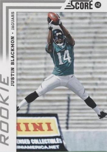2012 Score Justin Blackmon #340