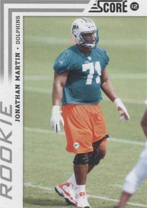 2012 Score Jonathan Martin #338