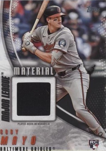 2025 Topps Series 1 - Coby Mayo #MLM-CMA