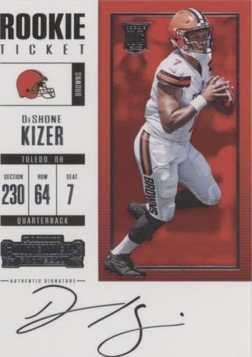 2017 Panini Contenders Deshone Kizer #304