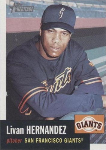 2002 Topps Heritage - Livan Hernandez #281