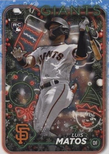 2024 Topps Holiday - Luis Matos #H70