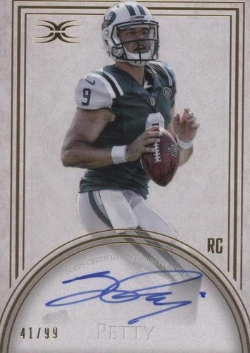 2015 Topps Definitive Collection Bryce Petty #DRA-BPE