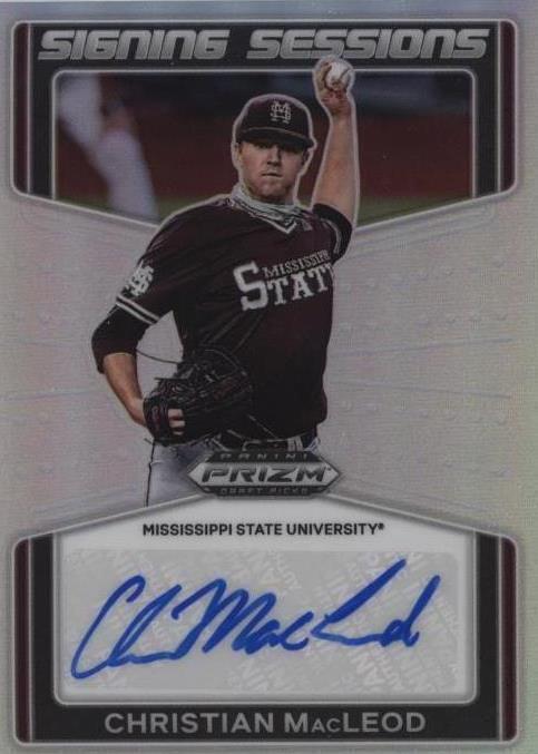 2022 Panini Prizm Draft Picks - Christian MacLeod #SS-CM