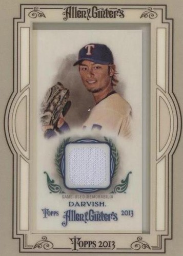 2013 Topps Allen & Ginter's - Yu Darvish #AGR-YD