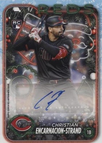 2024 Topps Holiday - Christian Encarnacion-Strand #HAC-CE