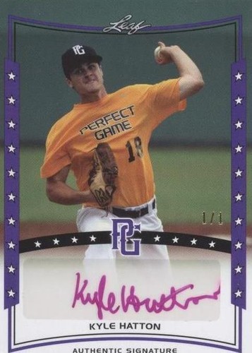 2014 Leaf Perfect Game Showcase - Kyle Hatton #A-KH1