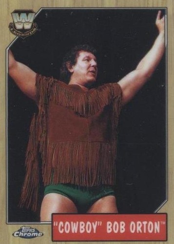 2008 Topps WWE Heritage Chrome - Bob Orton #89