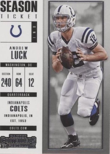 2017 Panini Contenders Andrew Luck #16