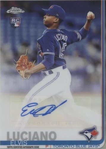 2019 Topps Chrome Update Series - Elvis Luciano #CUA-EL