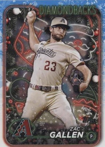 2024 Topps Holiday - Zac Gallen #H109