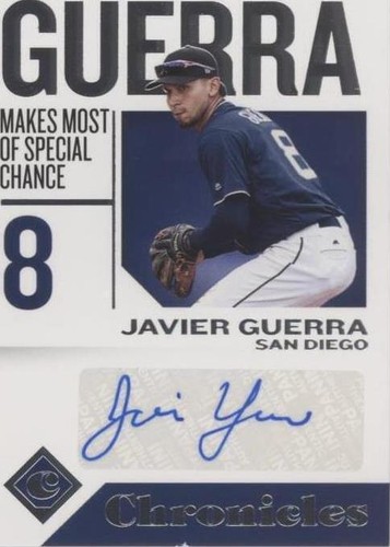 2018 Panini Chronicles - Javy Guerra #CA-JG