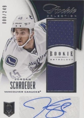 2013-14 Panini Rookie Anthology - Jordan Schroeder #189