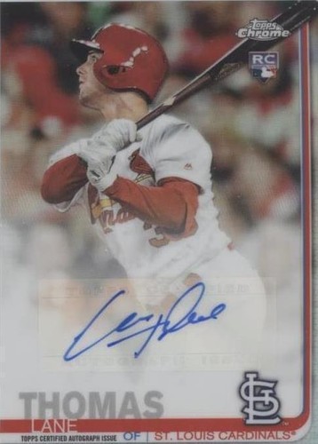 2019 Topps Chrome Update Series - Lane Thomas #CUA-LT