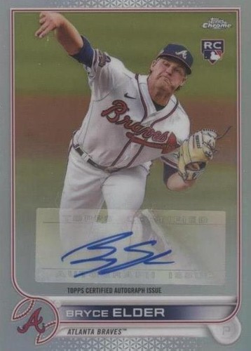 2022 Topps Chrome Update Series - Bryce Elder #AC-BE