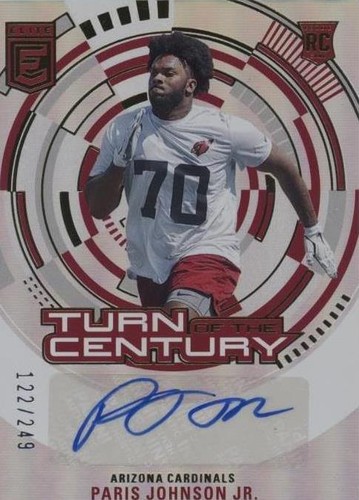 2023 Panini Donruss Elite Paris Johnson Jr. #TC-PJJ