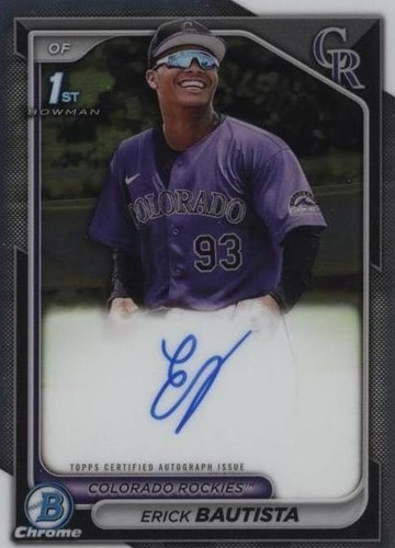 2024 Bowman - Erick Bautista #CPA-EB