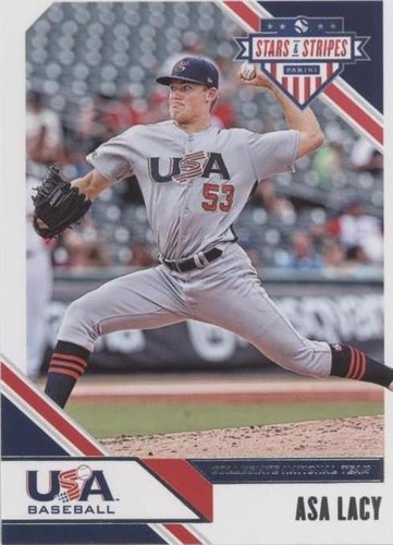 2020 Panini USA Baseball Stars & Stripes - Asa Lacy #5