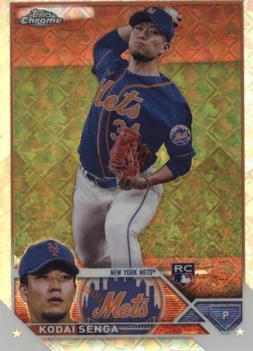 2023 Topps Chrome Logofractor Edition - Kodai Senga #217