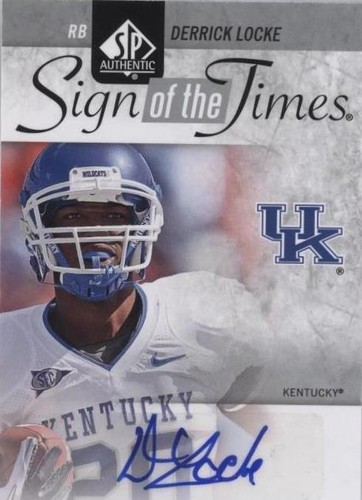 2011 SP Authentic Derrick Locke #ST-DL
