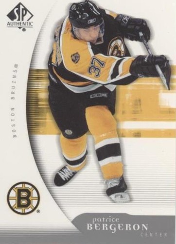 2005-06 SP Authentic - Patrice Bergeron #11