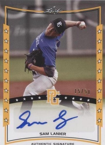 2014 Leaf Perfect Game Showcase - Sam Lanier #A-SL1