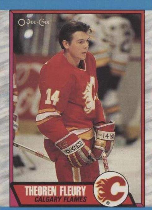 O-Pee-Chee 1989-90 - Theoren Fleury #232
