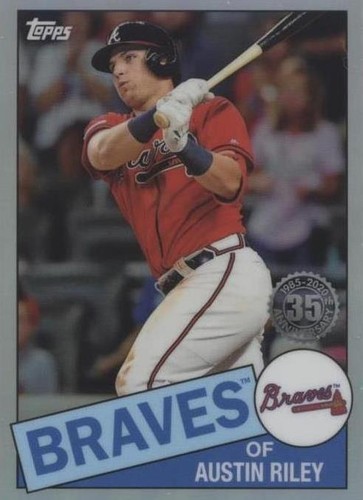 2020 Topps Chrome - Austin Riley #85TC-23