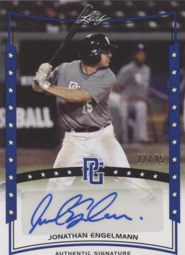 2014 Leaf Perfect Game Showcase - Jonathan Engelmann #A-JE2