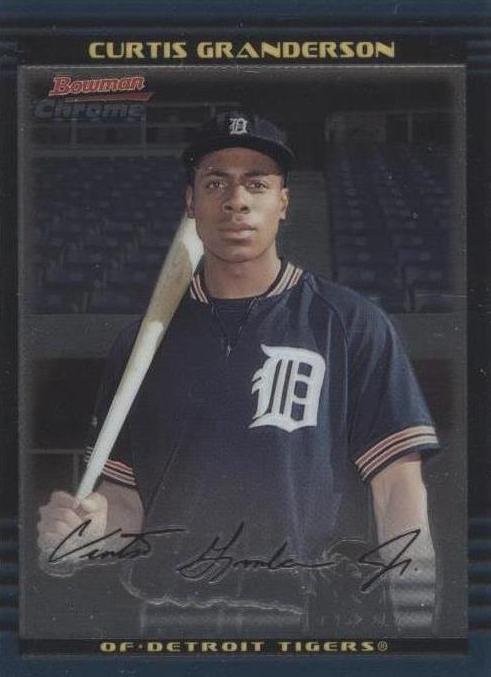 Bowman Chrome Draft Picks & Prospects 2002 - Curtis Granderson #BDP71