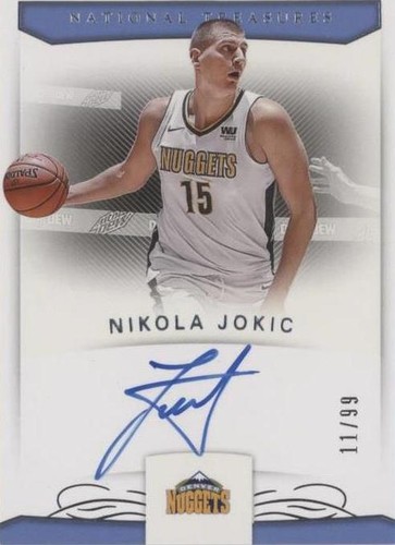 2017-18 Panini National Treasures - Nikola Jokić #S-NJK