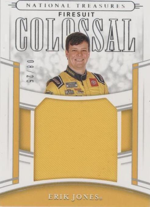 2020 Panini National Treasures - Erik Jones #CRU-EJ