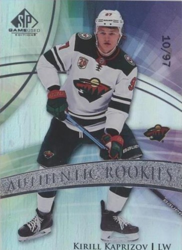 2020-21 Upper Deck SP Game Used - Kirill Kaprizov #180