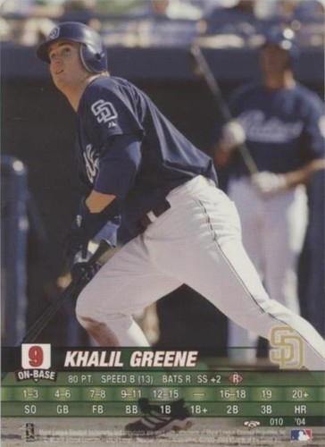 2004 MLB Showdown Trading Deadline - Khalil Greene #010