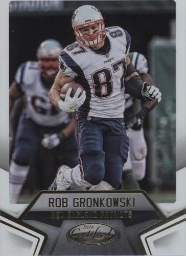 2016 Panini Certified Rob Gronkowski #26