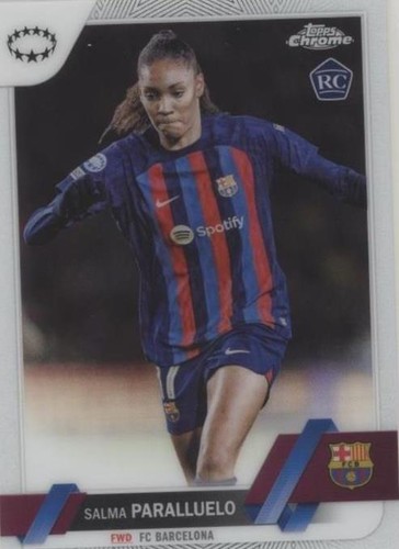 2022-23 Topps Chrome UEFA Women's Champions League Salma Paralluelo #51
