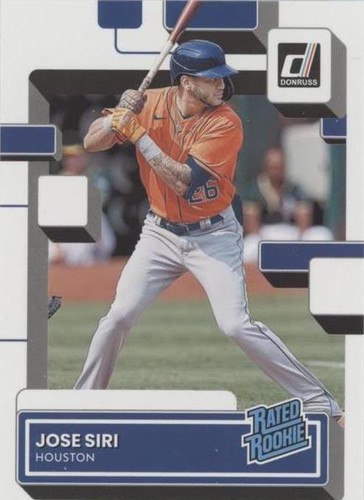 2022 Panini Donruss - Jose Siri #62