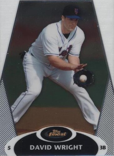 2008 Topps Finest - David Wright #50