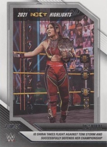 2022 Panini WWE NXT - Io Shirai #7