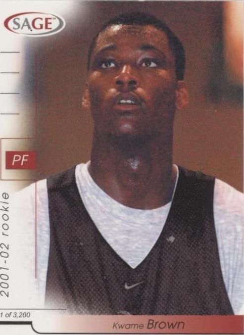 Sage 2001 - Kwame Brown #8